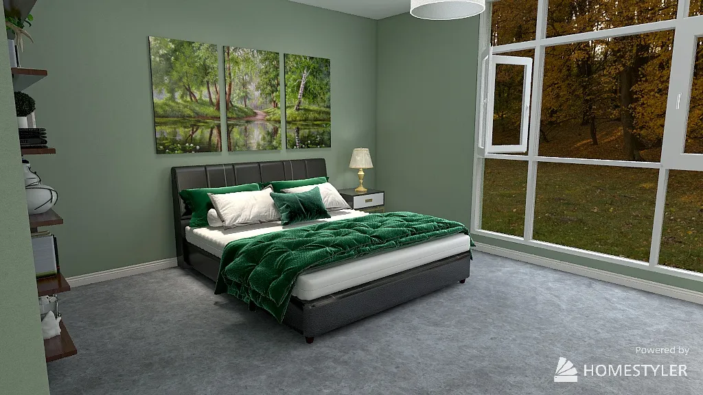 Bedroom 3d design renderings