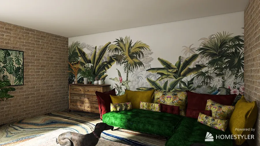 tropical style 7 3d design renderings