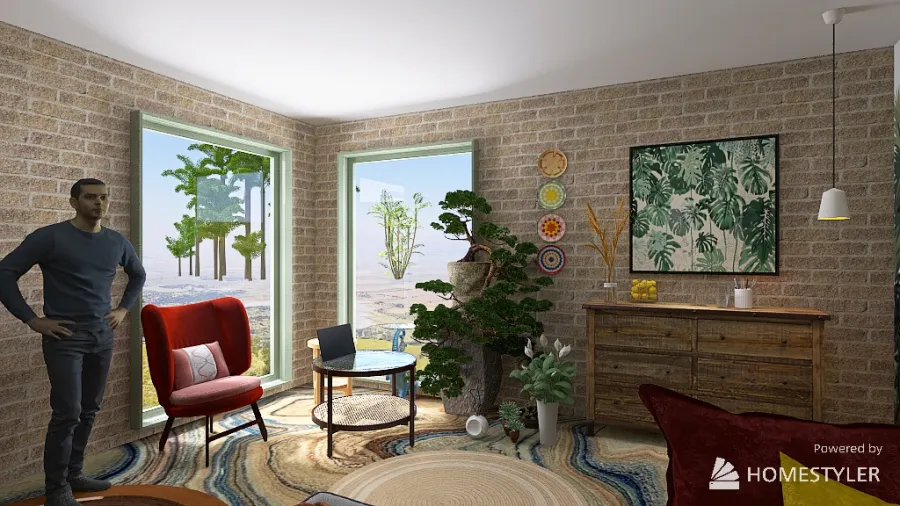 земляной дом 3d design renderings