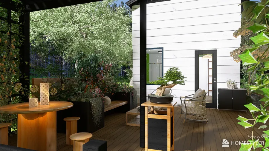 48 Sqm Green Giant - Tiny House design 3d design renderings