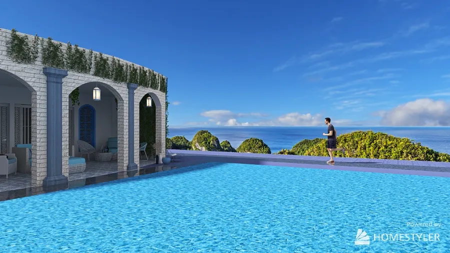 Tropical 3d design renderings