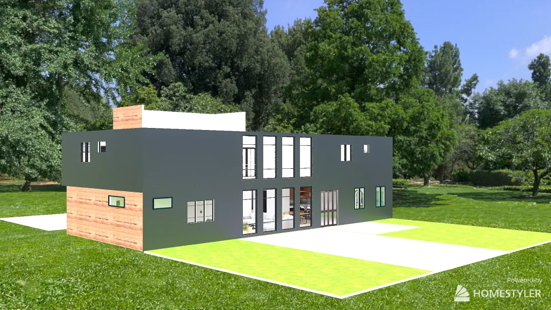SMALL 3 bed (no main storage) 3d design renderings
