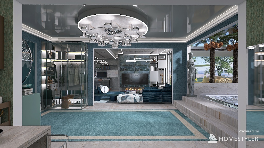 villa new modern 3d design renderings