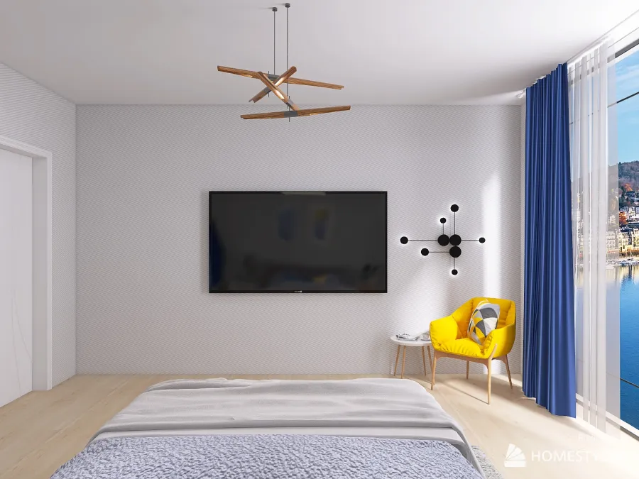 Bedroom ＂Velina＂ Style 3d design renderings