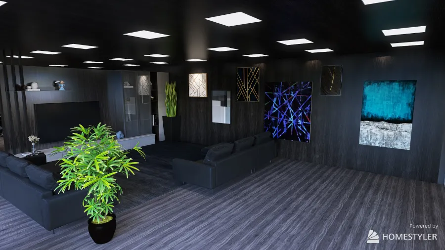 mansion tropical 3d design renderings