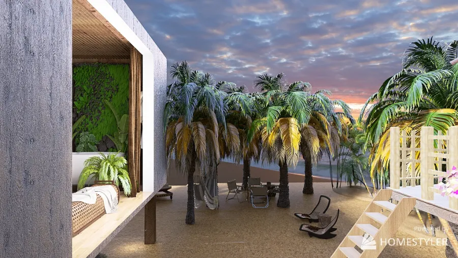 vivre sous les tropiques 3d design renderings