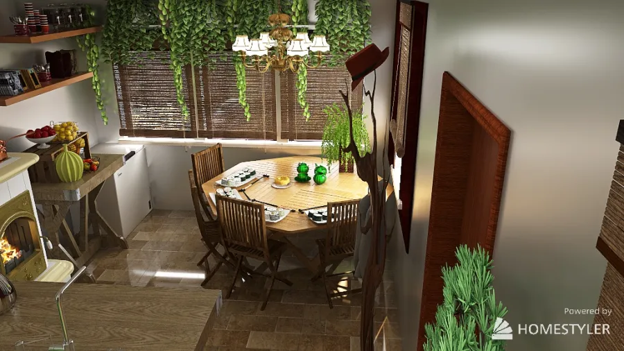 Elven Fae Home 3d design renderings