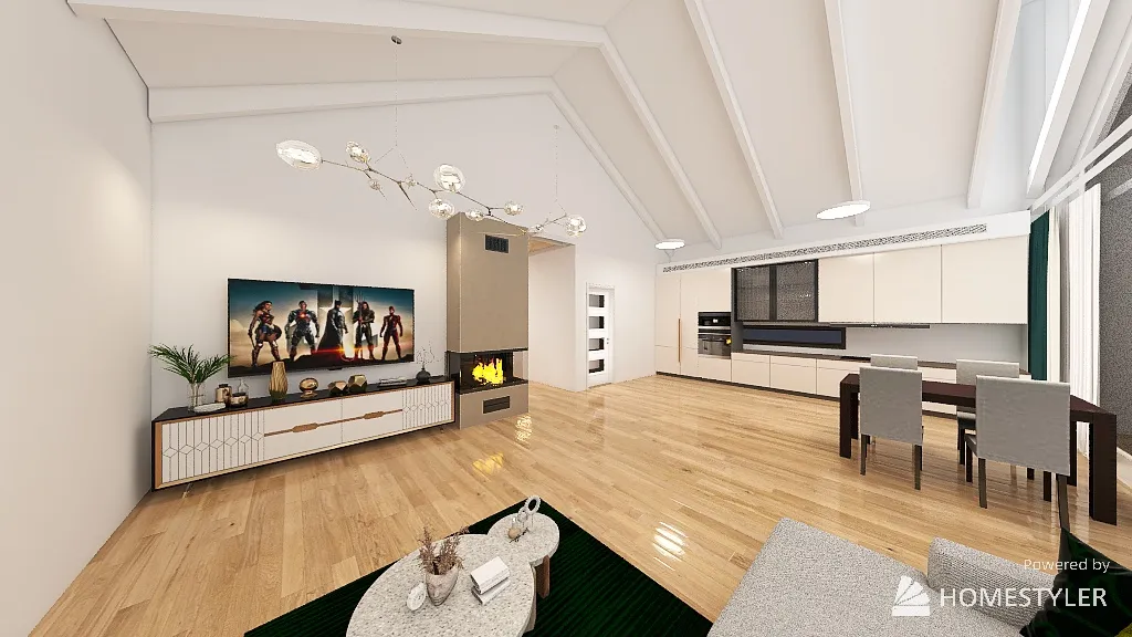 zaloha of Hajany bungalov final 3d design renderings