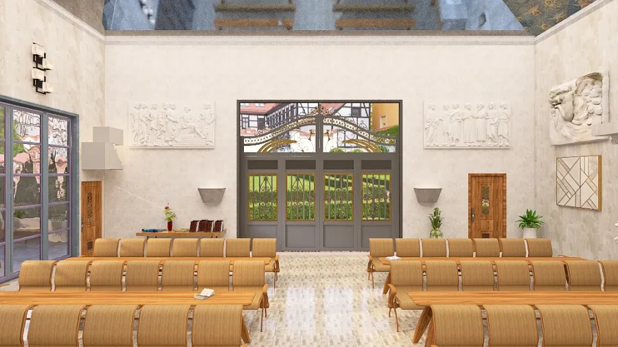 The Church 3d design renderings