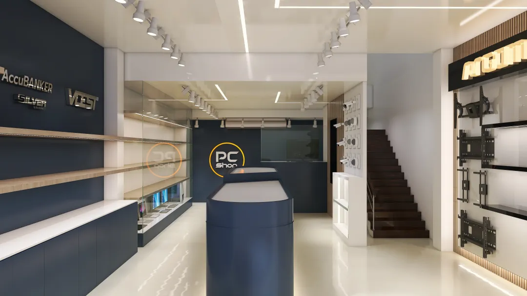 Pc Shop CCCT 3d design renderings