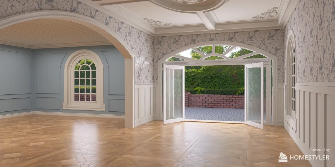 Elegant - Empty Room 3d design renderings