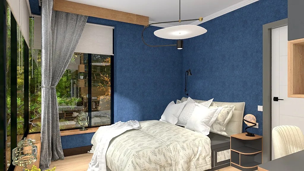 SecondBedroom 3d design renderings