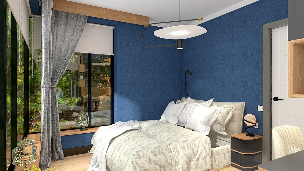 SecondBedroom 3d design renderings