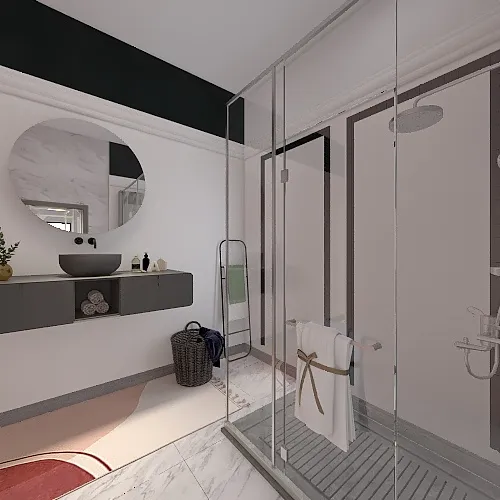 Bathroom 3d design renderings