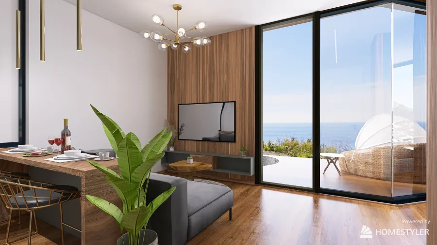 37sqr_Mini_Luxury_Apartment 3d design renderings