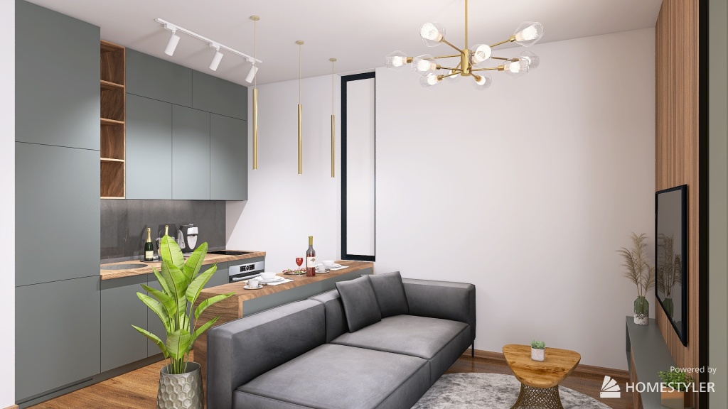 37sqr_Mini_Luxury_Apartment 3d design renderings