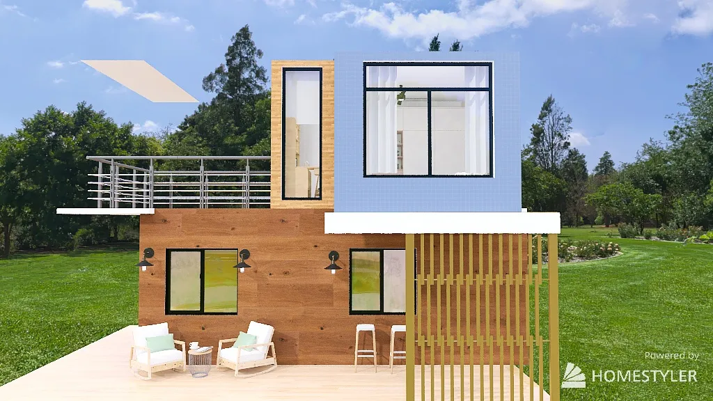 TREE HOUSE 3d design renderings