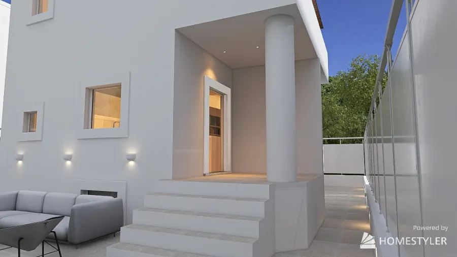 PK villa renovation project 3d design renderings