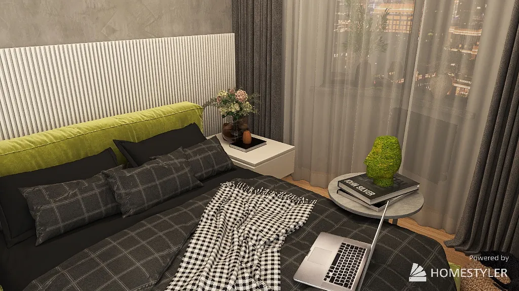 Small bedroom 3d design renderings