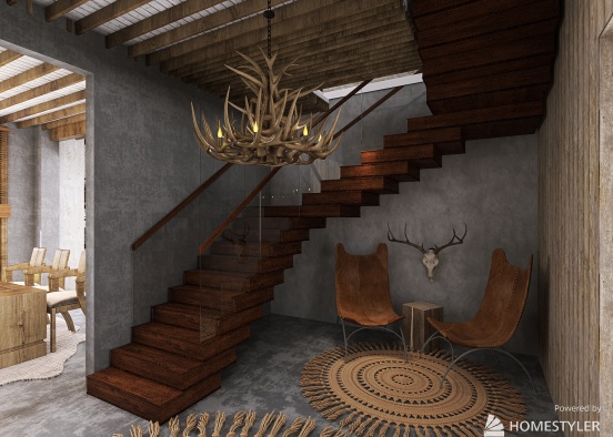 New Rustic villa style Design Rendering