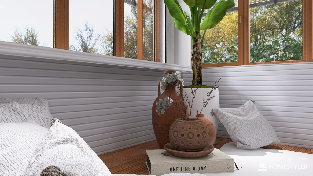 Tina's Tiny Home 3d design renderings