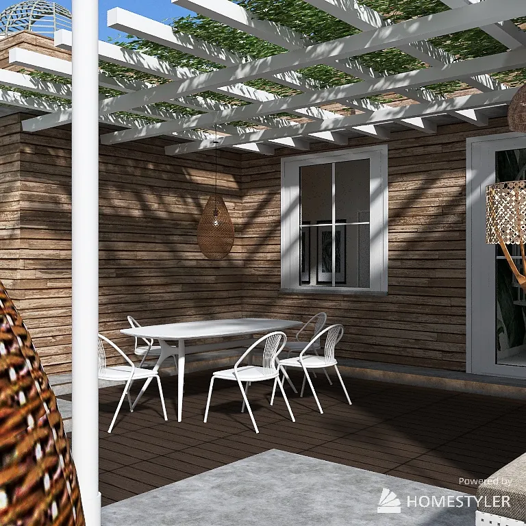 Casa al mare 3d design renderings