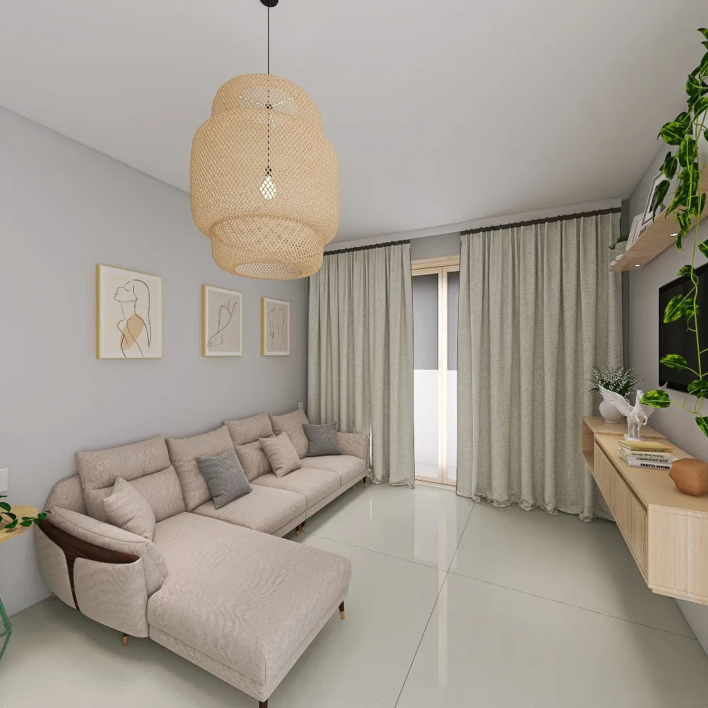 Apartamento dos ventura's 3d design renderings