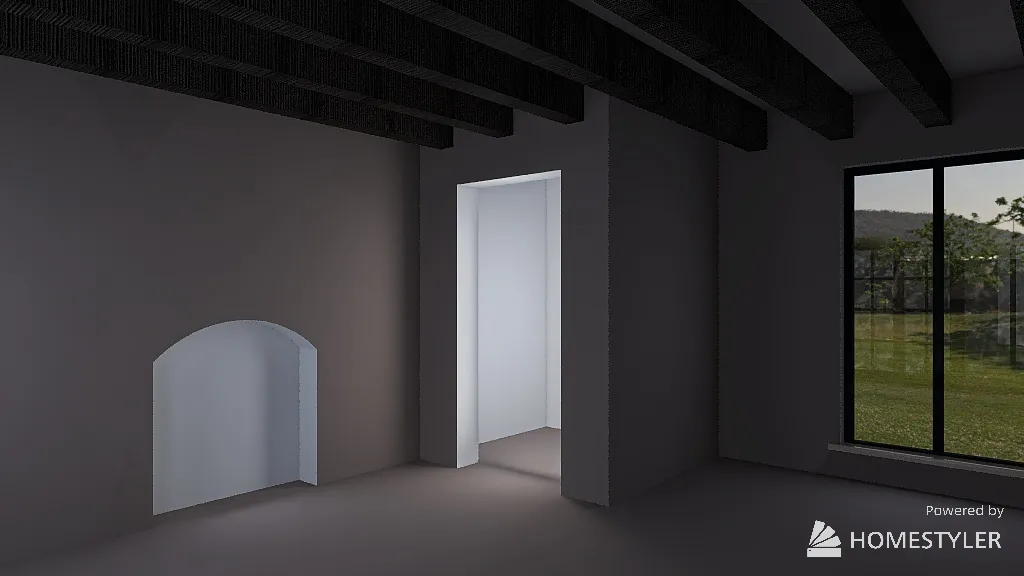 bedroom windows 3d design renderings