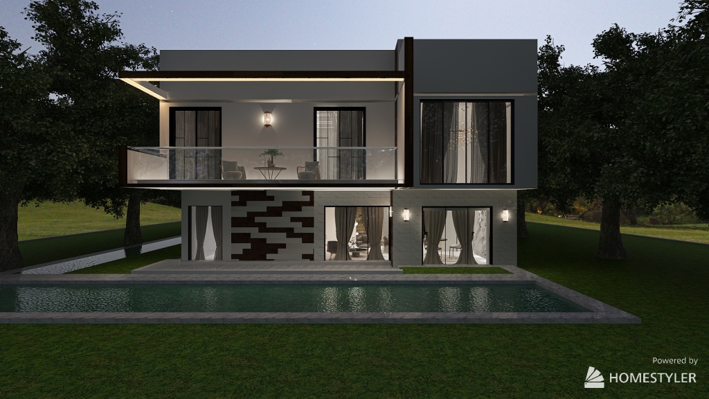 Small house 3d design renderings