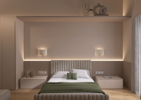 Master Bedroom Guaita Design Rendering