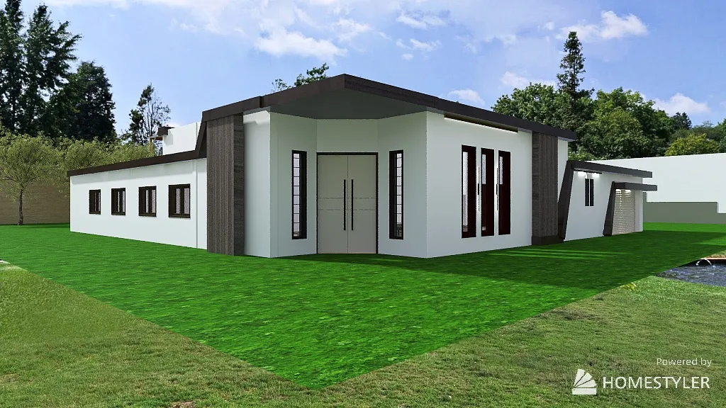 casa CA alterada 3d design renderings