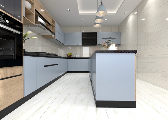 Copy of maktom kitchen Design Rendering