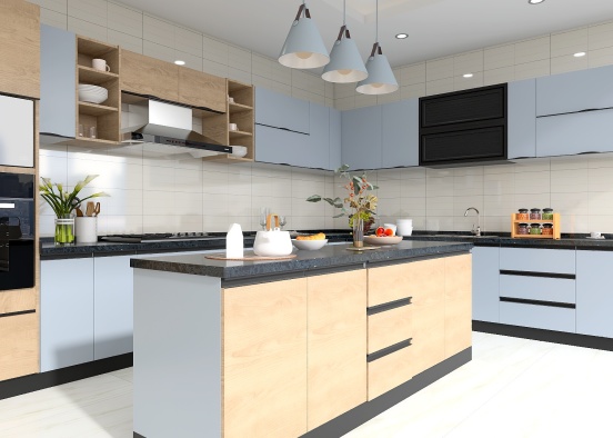 Copy of Copy of maktom kitchen Design Rendering