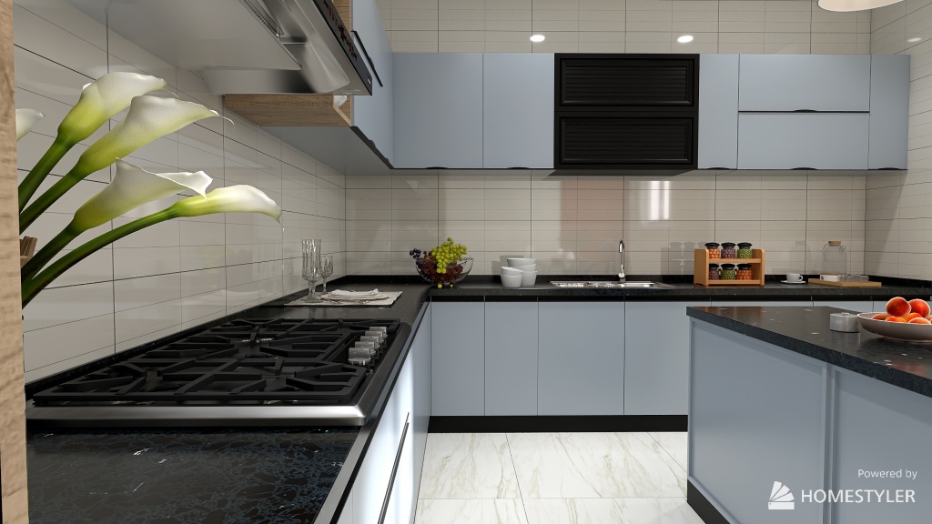maged kitchen 3d design renderings
