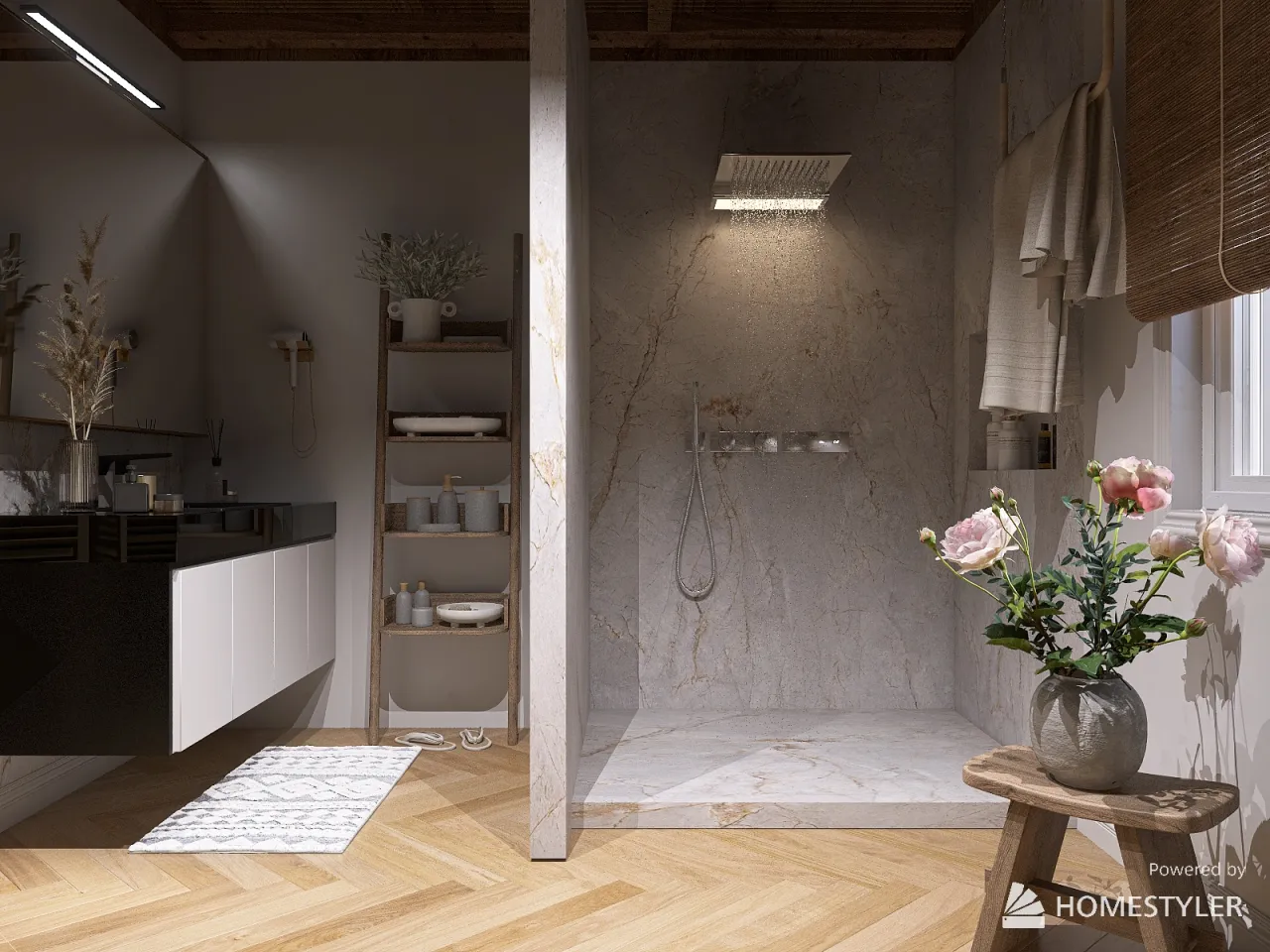 Bathroom 3d design renderings