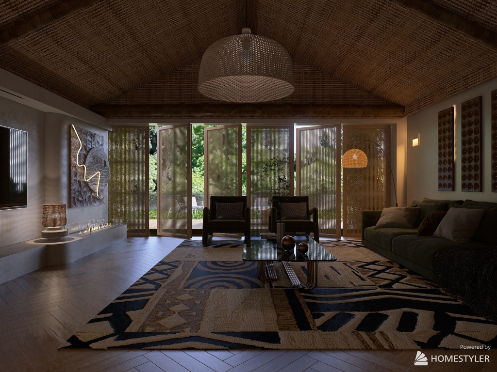 Small House - Japanese inspired 3d design renderings