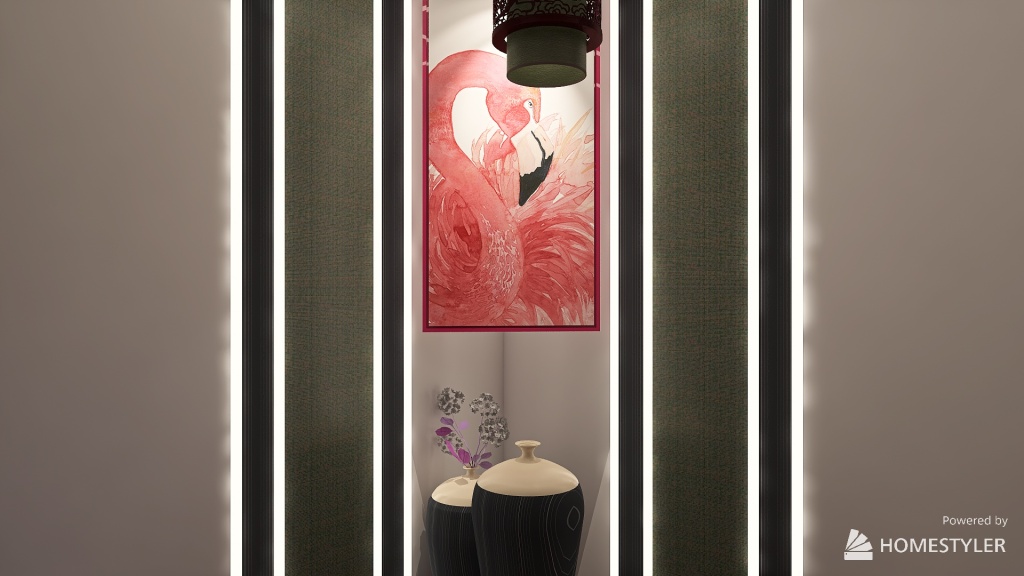Sakura 3d design renderings