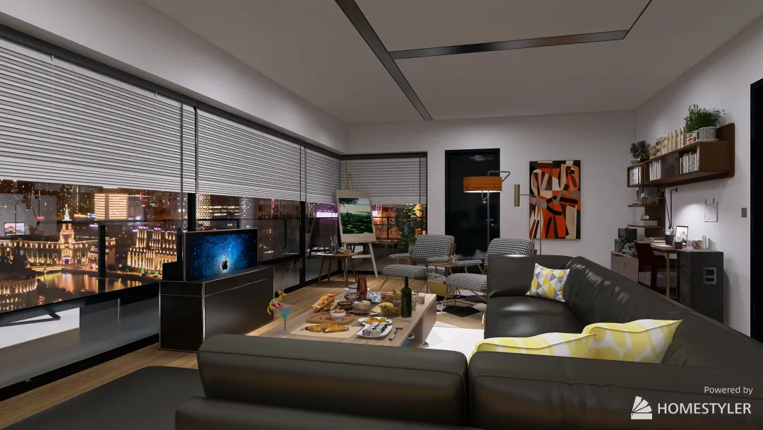 Highrise Apartment 3d design renderings