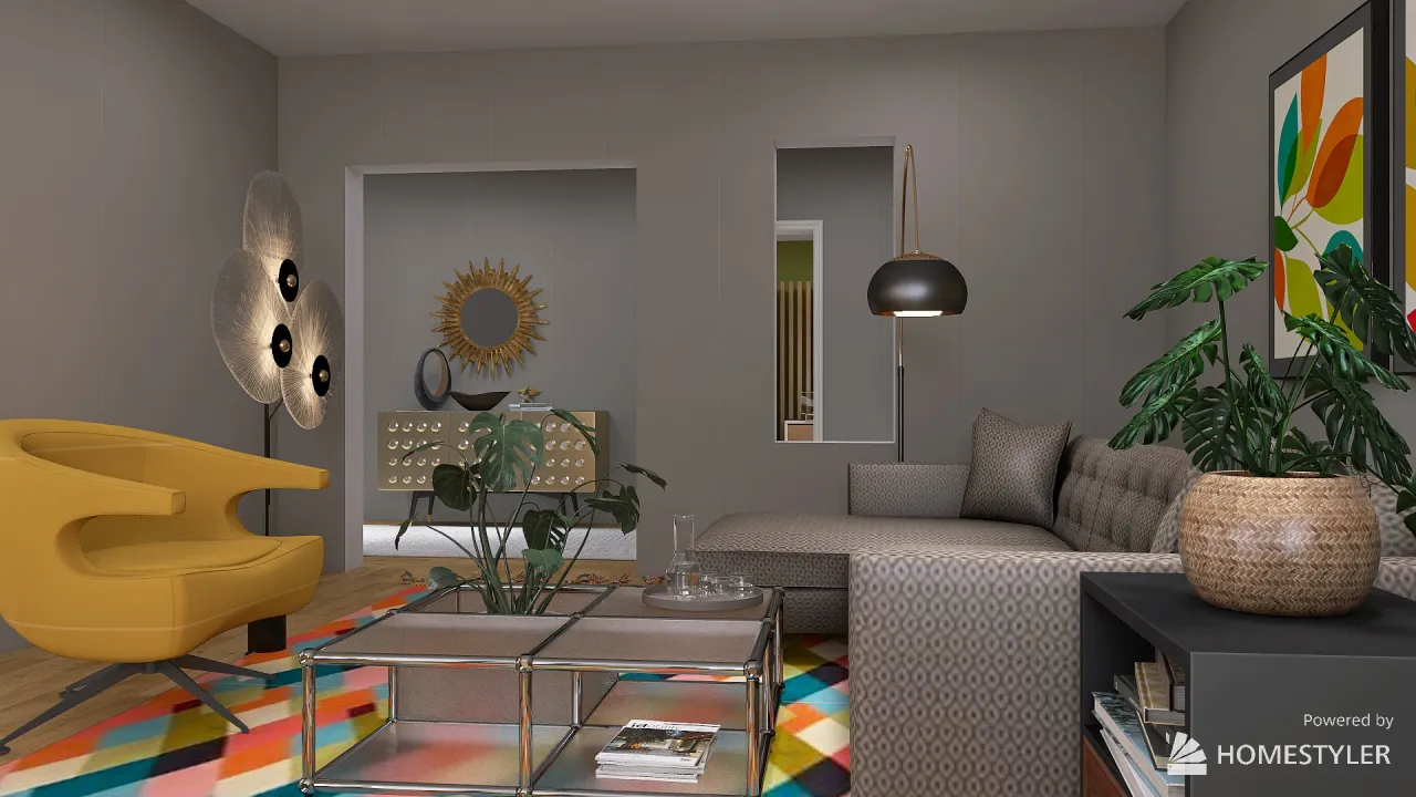 LivingRoom 3d design renderings