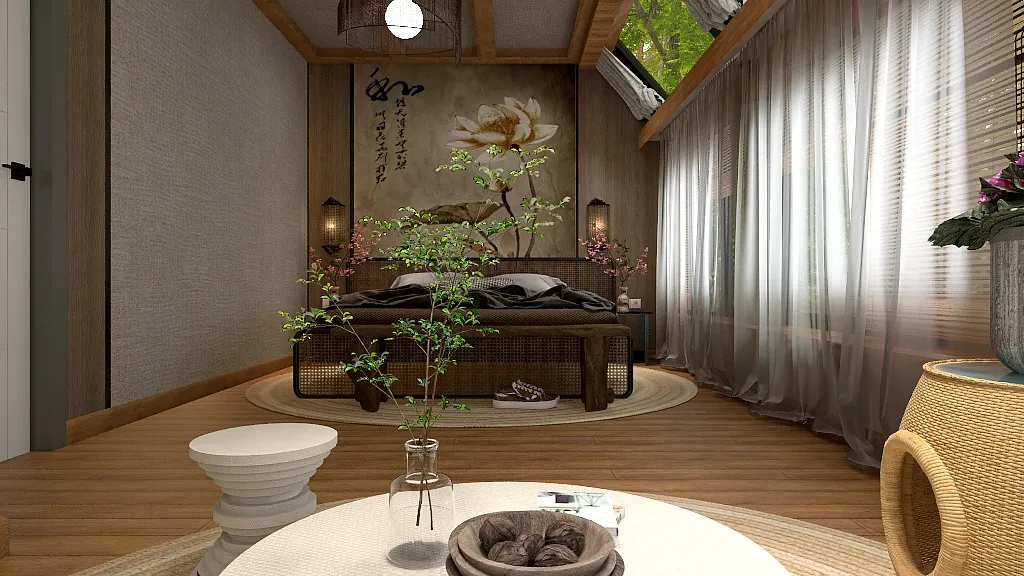 Bedroom 3d design renderings