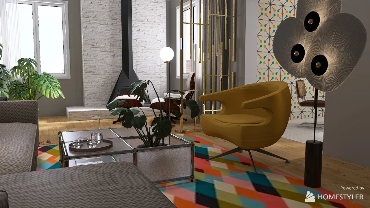 LivingRoom 3d design renderings