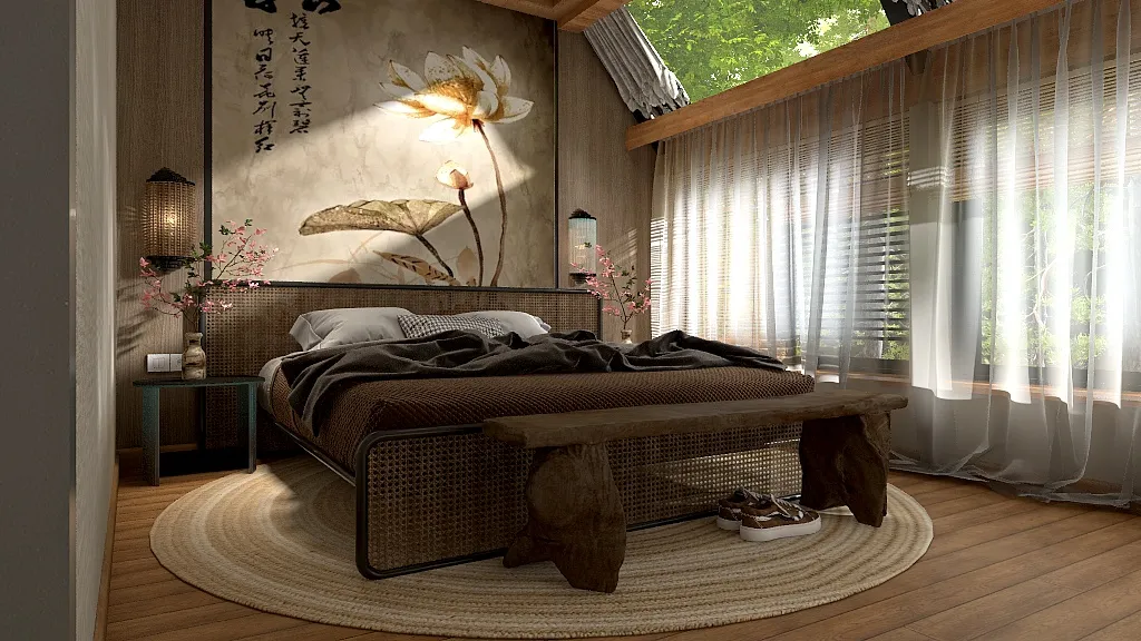 Bedroom 3d design renderings