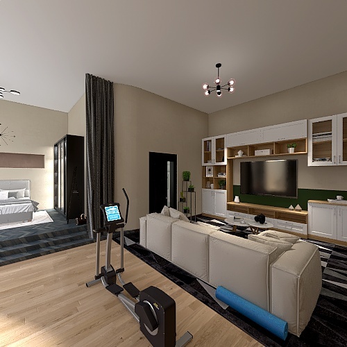 Apartment for 1 Design Rendering