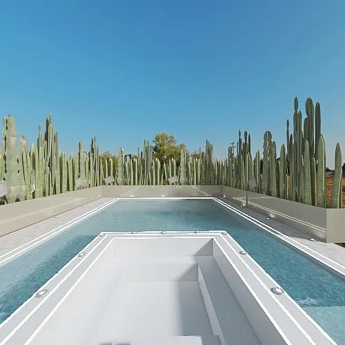 piscina Design Rendering