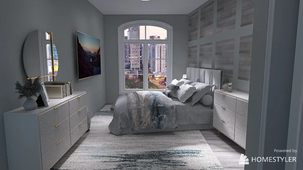 MasterBedroom 3d design renderings