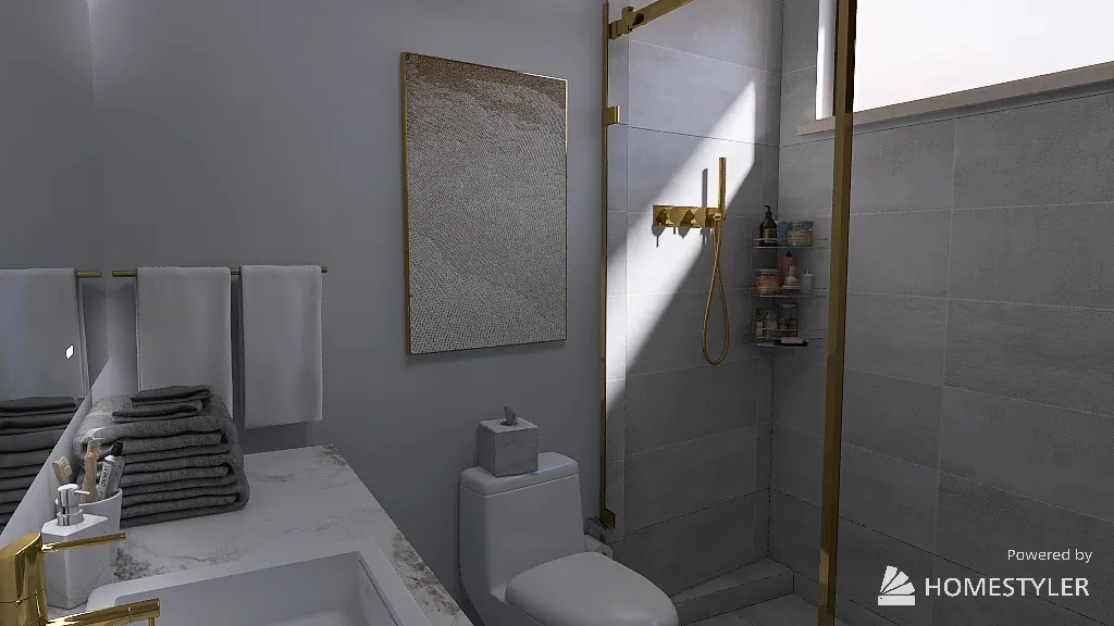 MasterBathroom 3d design renderings