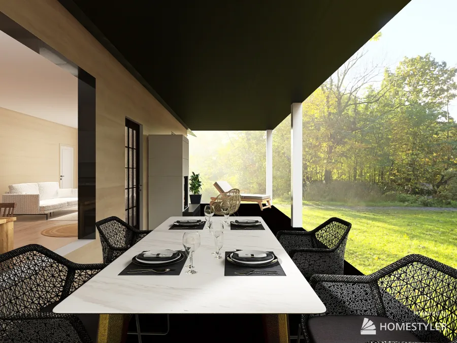 Summer House 3d design renderings