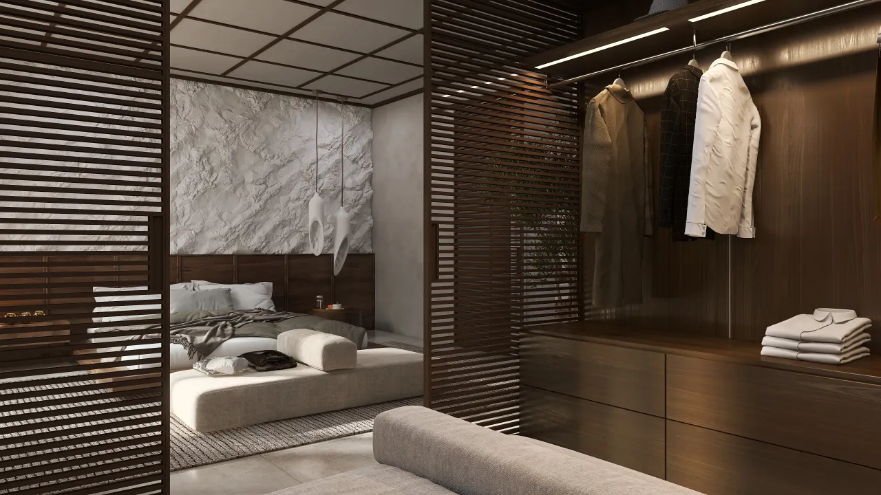 MasterBedroom 3d design renderings