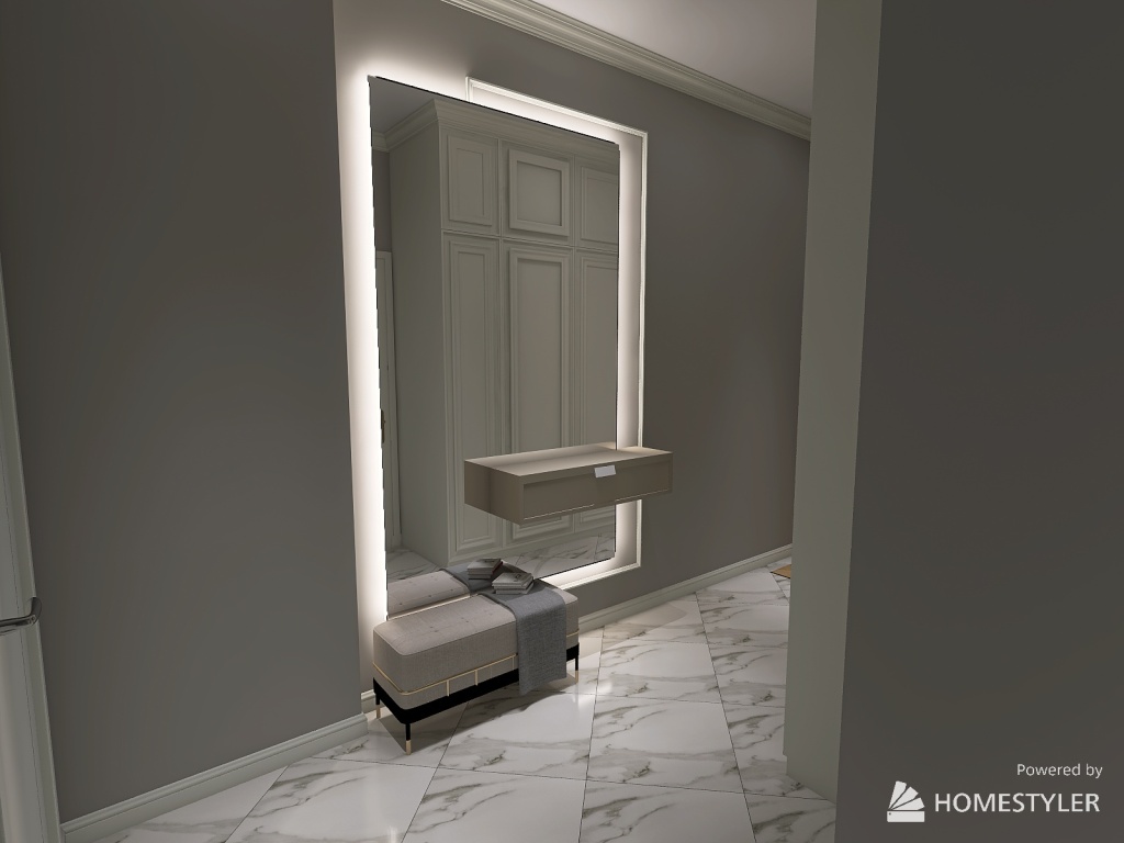 Hallway I Прихожая для Ксении 3d design renderings