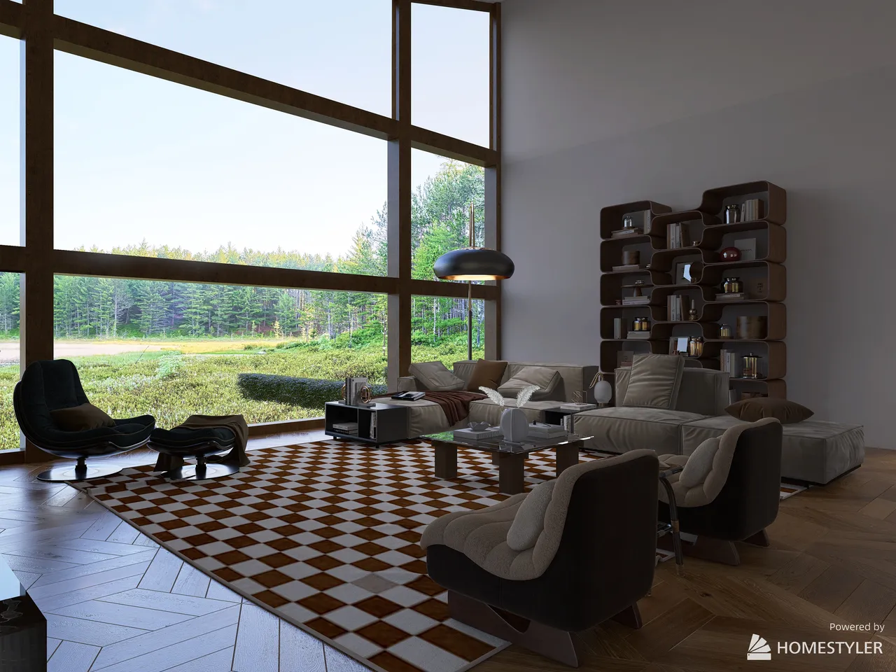 LivingRoom 3d design renderings